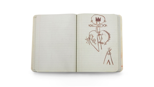Basquiat Notebook Sample Pagespread 2
